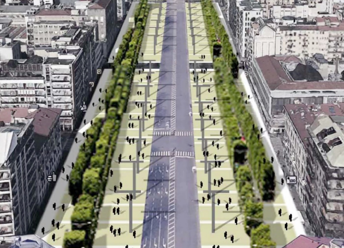 Corso Sempione, la visione di JDP: “Una nuova grande agorà per Milano”. FOTO