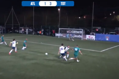 Totti gol e assist in Lega calcio a otto. Gol capolavoro di Moscardelli. Video