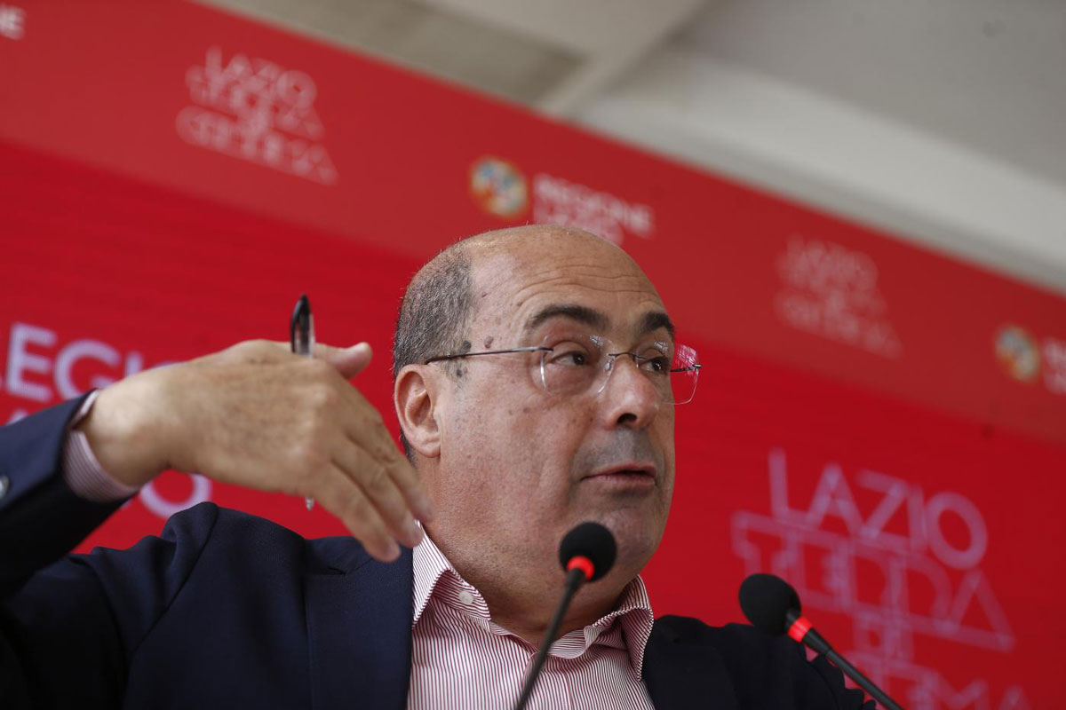 Zingaretti in fuga dalla Regione Lazio, ma le dimissioni possono attendere