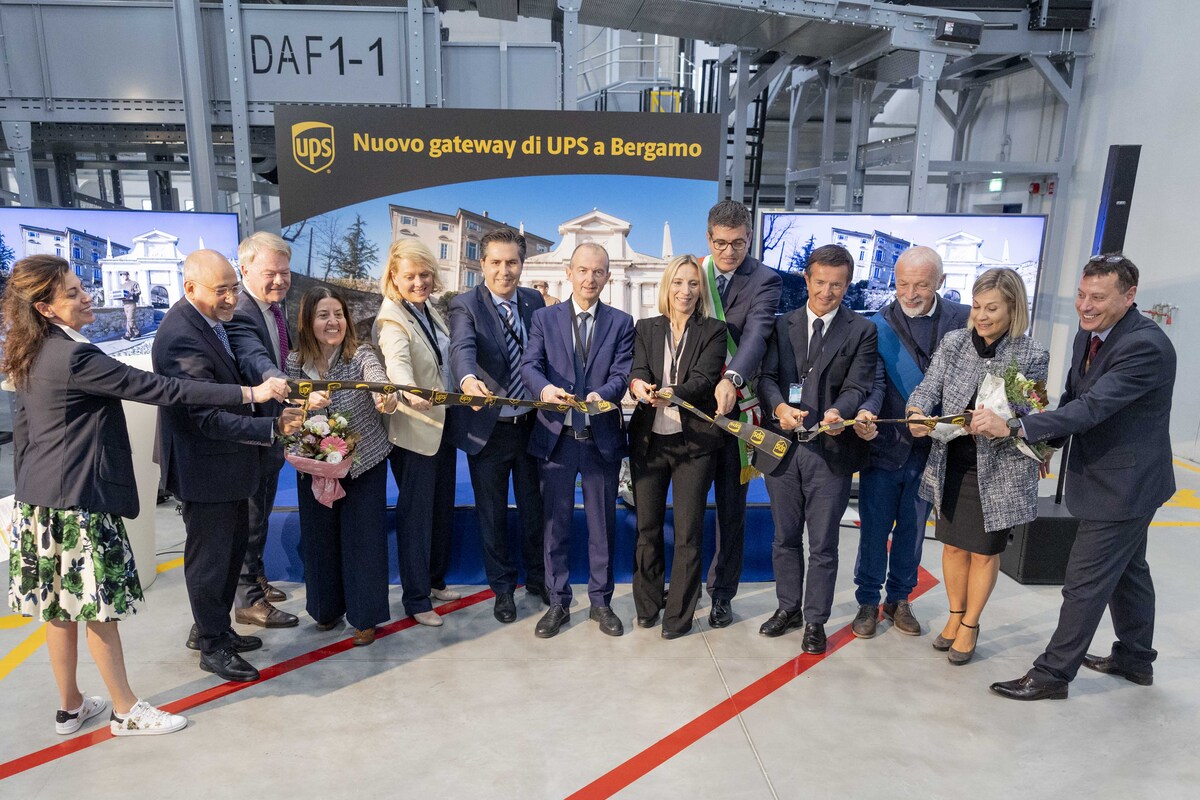 UPS raddoppia le dimensioni dell’Hub aereo di Bergamo