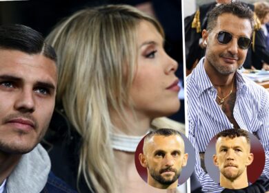 Falso flirt Wanda Nara-Brozovic: Icardi e Perisic non si presentano in aula