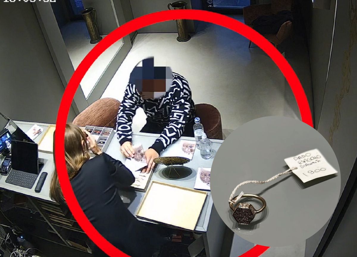 Milano, sventato furto in gioielleria con il trucco del cartoncino. VIDEO Milano, sventato furto in gioielleria con il trucco del cartoncino. VIDEO