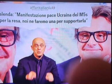 Affaritaliani ispira Maurizio Crozza: la pace in Ucraina finisce sul Nove