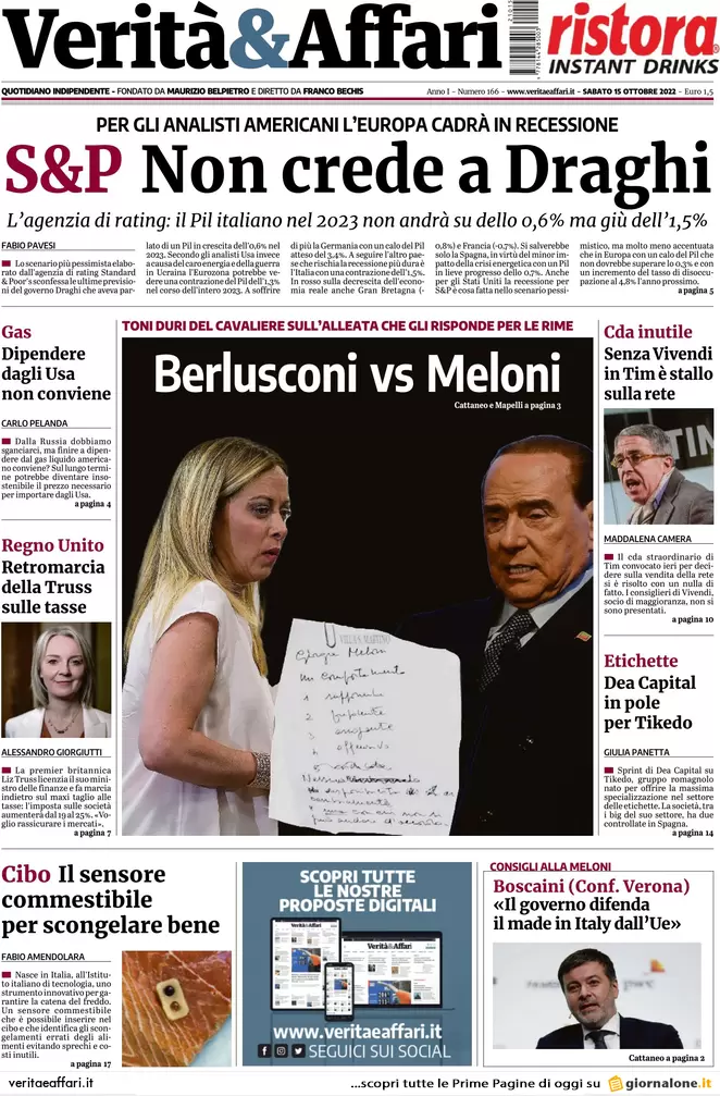 Prime pagine giornali economici 15 ottobre. Bonus edilizi, più burocrazia