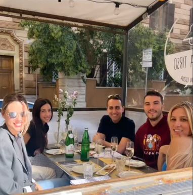 Rispunta Di Maio, tra una coppa di Veuve Clicquot e una fetta di torta fa squadra con Tardelli