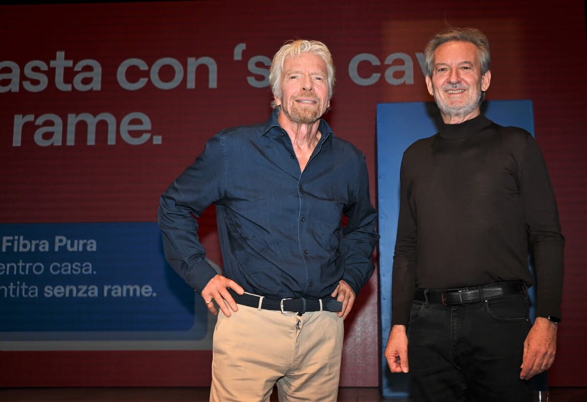 Richard Branson…Basta con questo cavo di rame