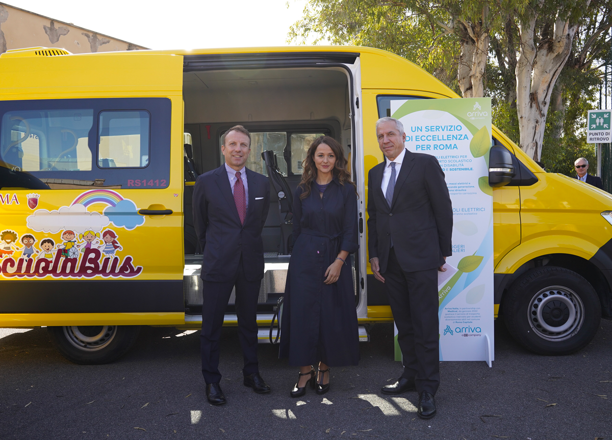 Enel X e Arriva Italia: 20 nuovi e-bus per studenti con disabilità Enel X e Arriva Italia: 20 nuovi e-bus per studenti con disabilità