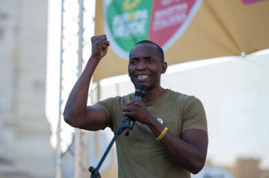 Memorandum Italia-Libia, Bonelli e Soumahoro al presidio: “No al rinnovo”