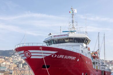 Emergency torna in mare con la nave umanitaria “Life Support”