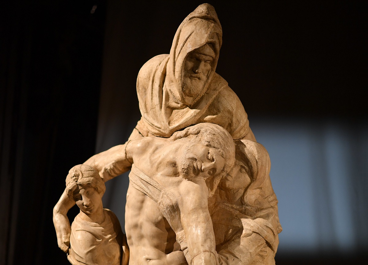 Le Pietà di Michelangelo: tre calchi storici a Palazzo Reale. FOTO Le Pietà di Michelangelo: tre calchi storici a Palazzo Reale. FOTO