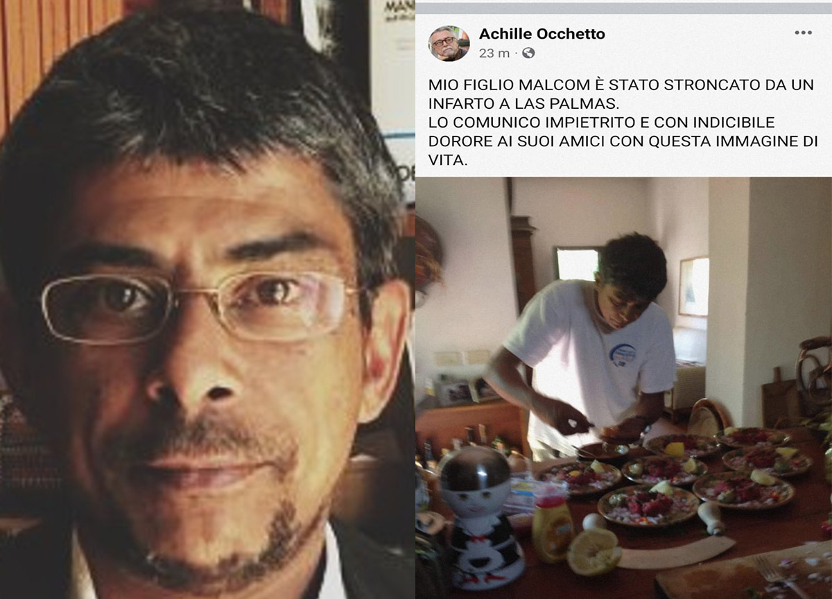 Galleria foto 'Malcolm Occhetto è morto stroncato da un infarto a Las Palmas' - foto 1