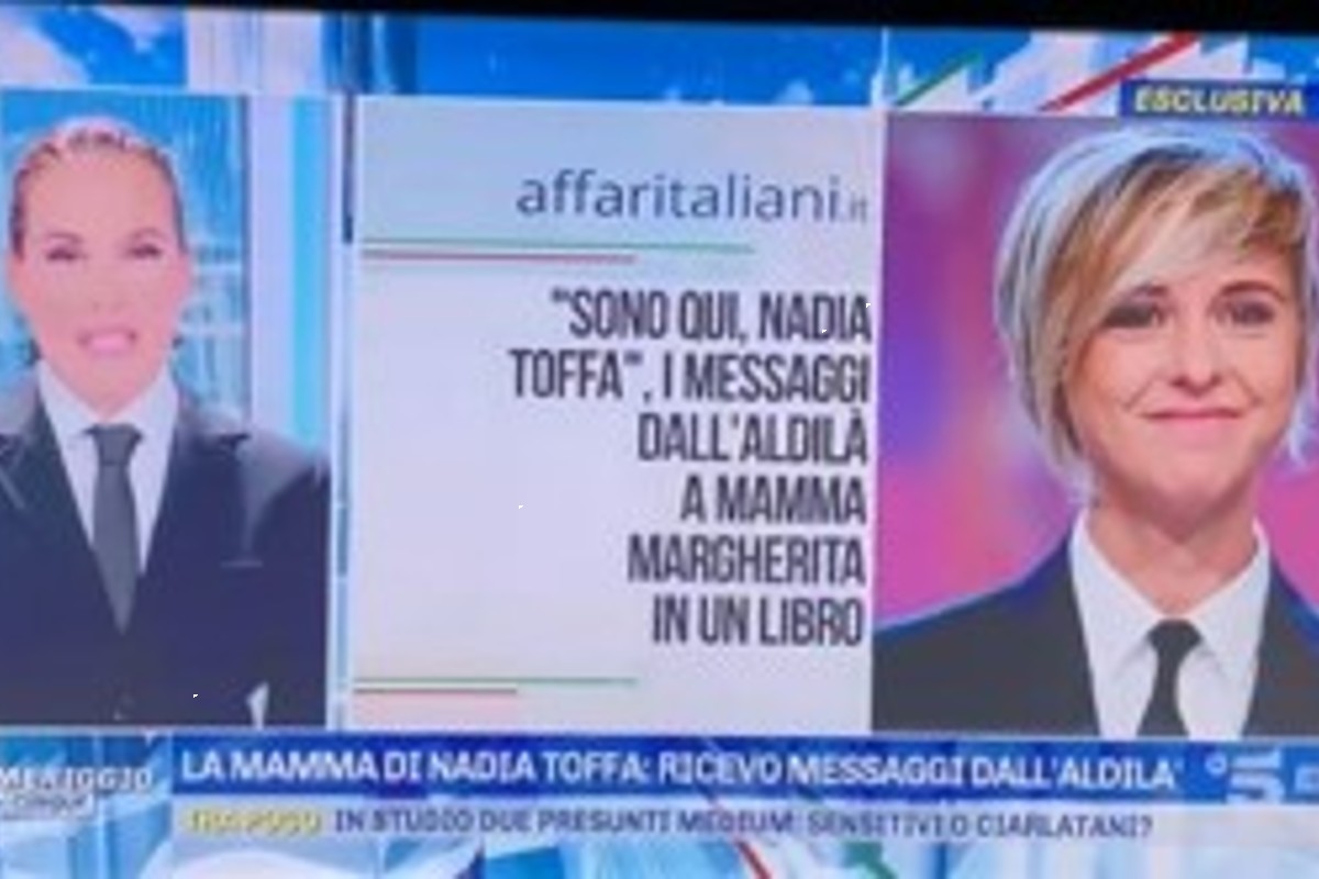 Affaritaliani fa notizia: su Canale 5 l’intervista alla mamma di Nadia Toffa
