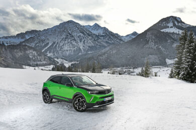 Opel Mokka-e, come mantenere in inverno la massima efficenza