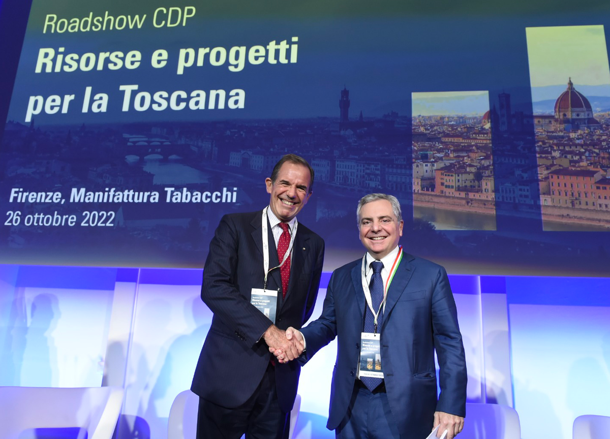 CDP, presentato Roadshow dedicato ai progetti per la Toscana CDP, presentato Roadshow dedicato ai progetti per la Toscana
