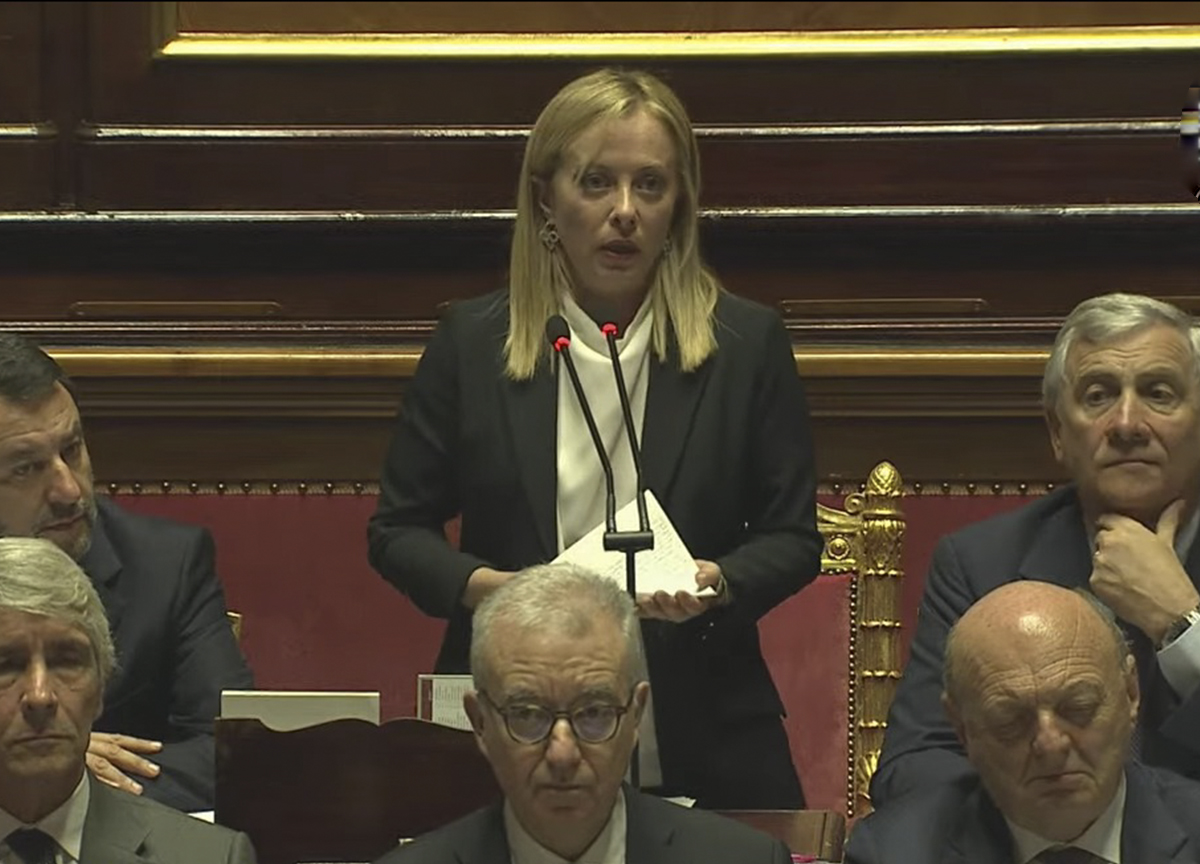 Galleria foto 'Governo, Meloni incassa la fiducia: via libera dal Senato' - foto 1