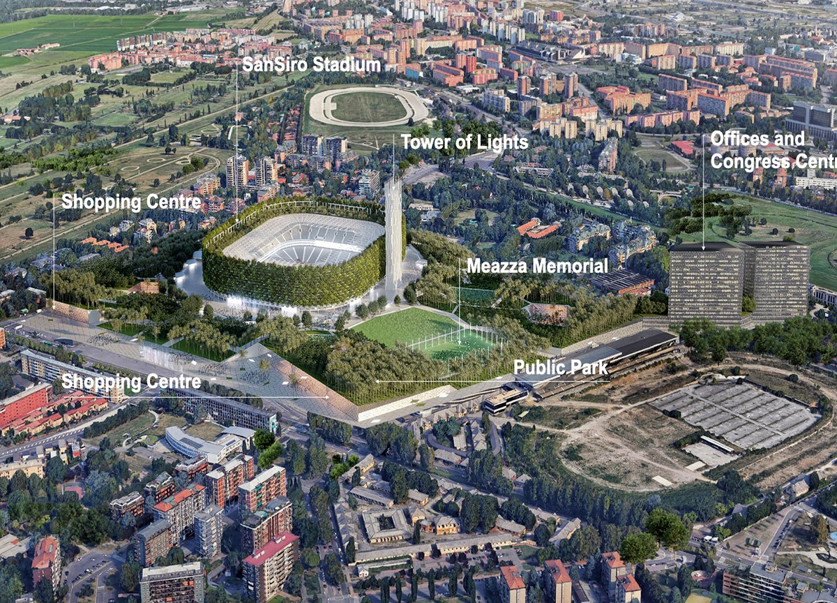 San Siro, Boeri presenta il suo stadio-bosco. GALLERY San Siro, Boeri presenta il suo stadio-bosco. GALLERY