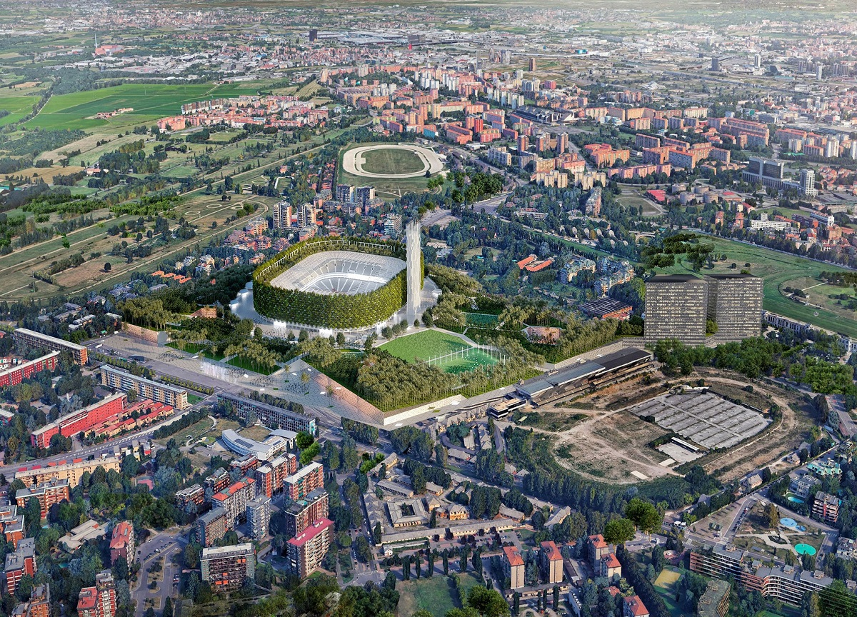 San Siro, Boeri presenta il suo stadio-bosco. GALLERY San Siro, Boeri presenta il suo stadio-bosco. GALLERY