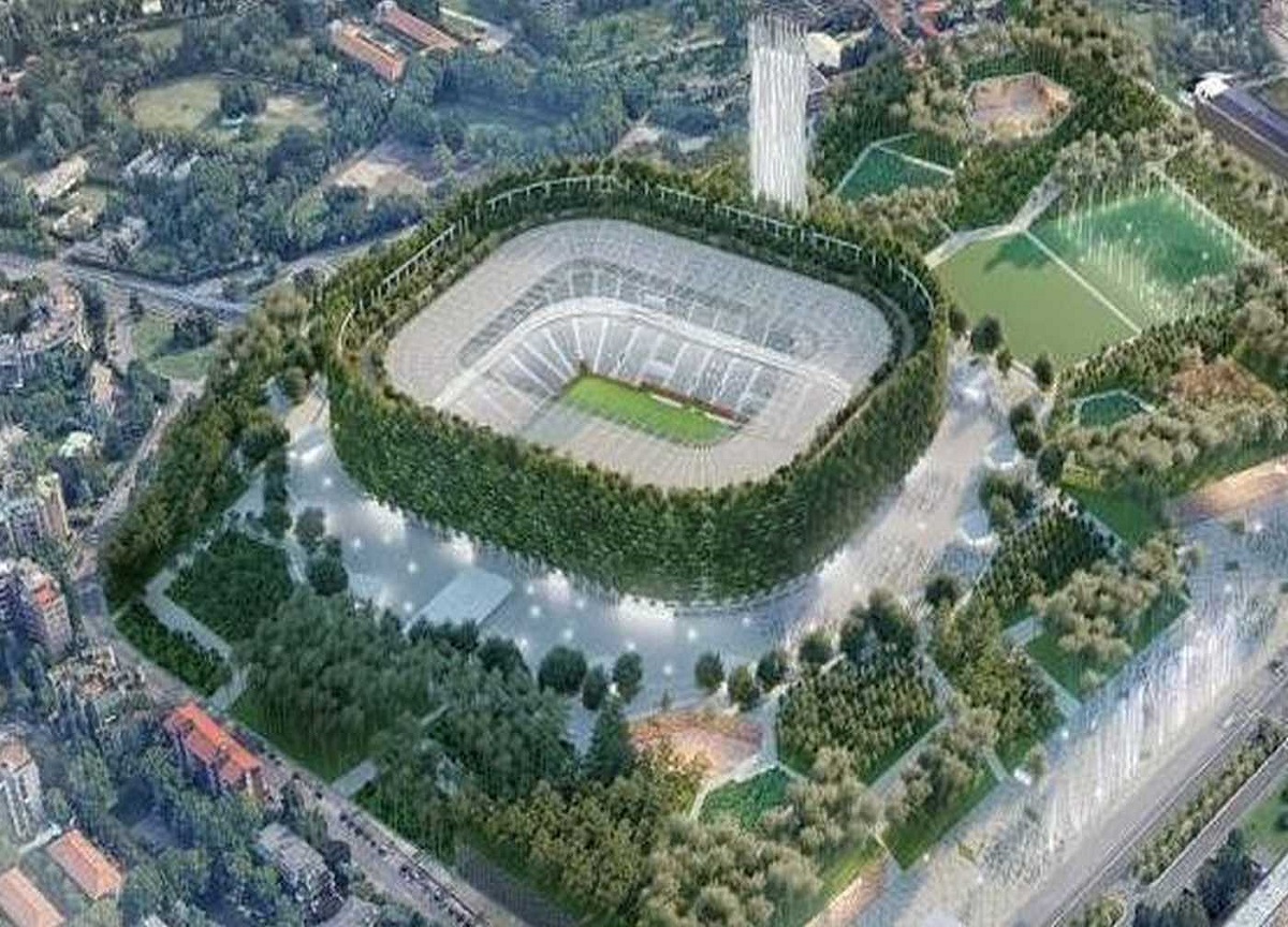 San Siro, Boeri presenta il suo stadio-bosco. GALLERY San Siro, Boeri presenta il suo stadio-bosco. GALLERY