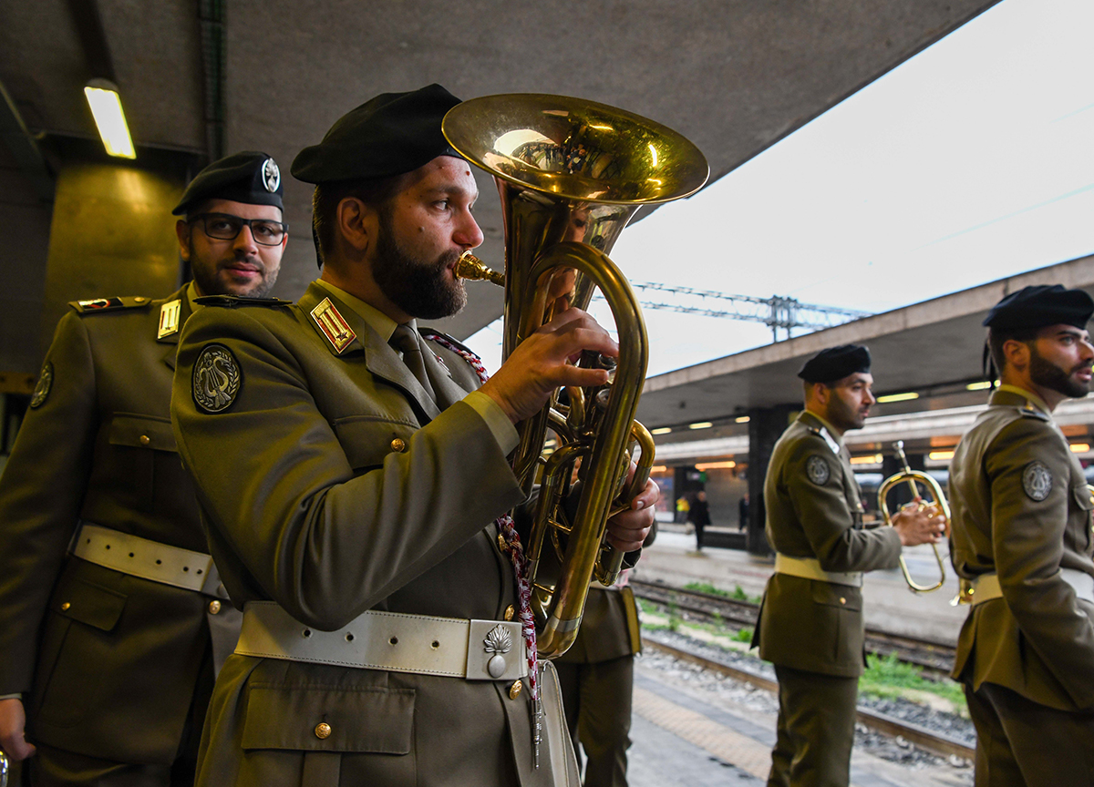 FS accoglie a Roma Termini il Treno della Memoria