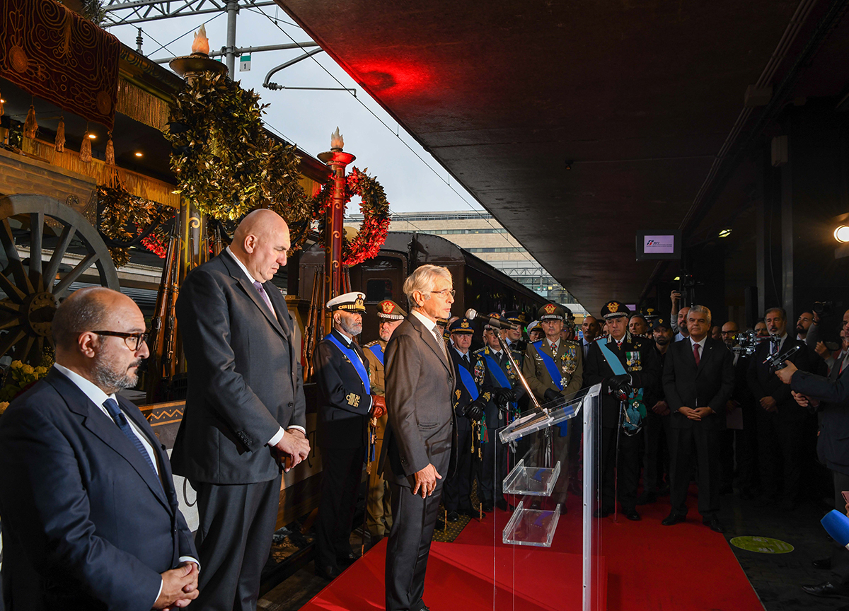 FS accoglie a Roma Termini il Treno della Memoria