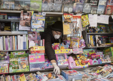 Stampa, continua il trend in rosso per la pubblicità (-3,7%)