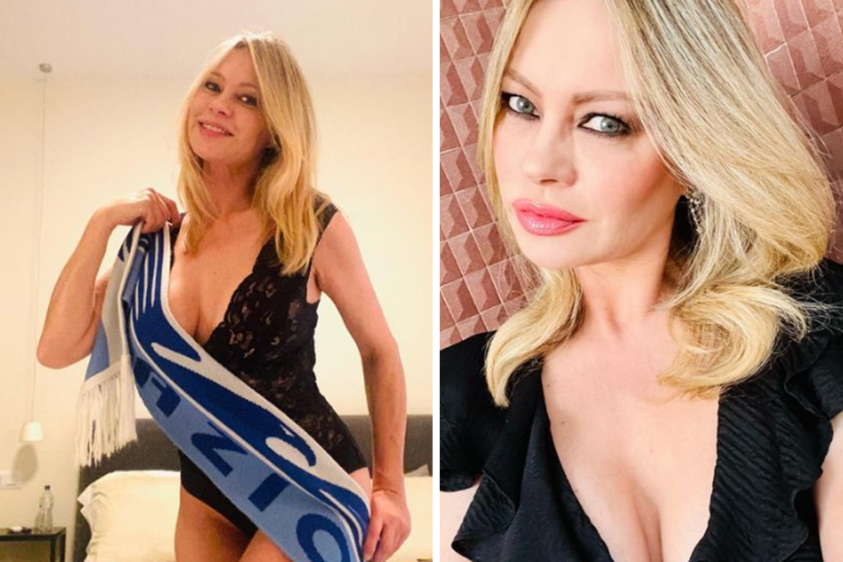 Anna Falchi in gol dopo Roma-Lazio: “Abbiamo vinto il derby, è storia”. VIDEO