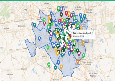 Criminalità a Milano: ecco la mappa interattiva degli episodi