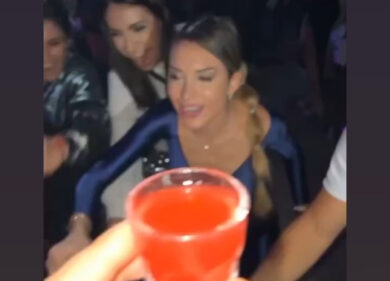 Inter, Lautaro brinda al compleanno di Agustina Gandolfo al Just Cavalli