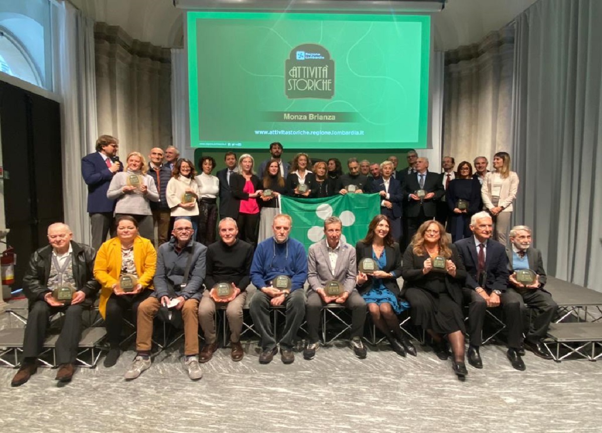 Lombardia, premiate 26 nuove attività storiche di Monza e Brianza Lombardia, premiate 26 nuove attività storiche di Monza e Brianza