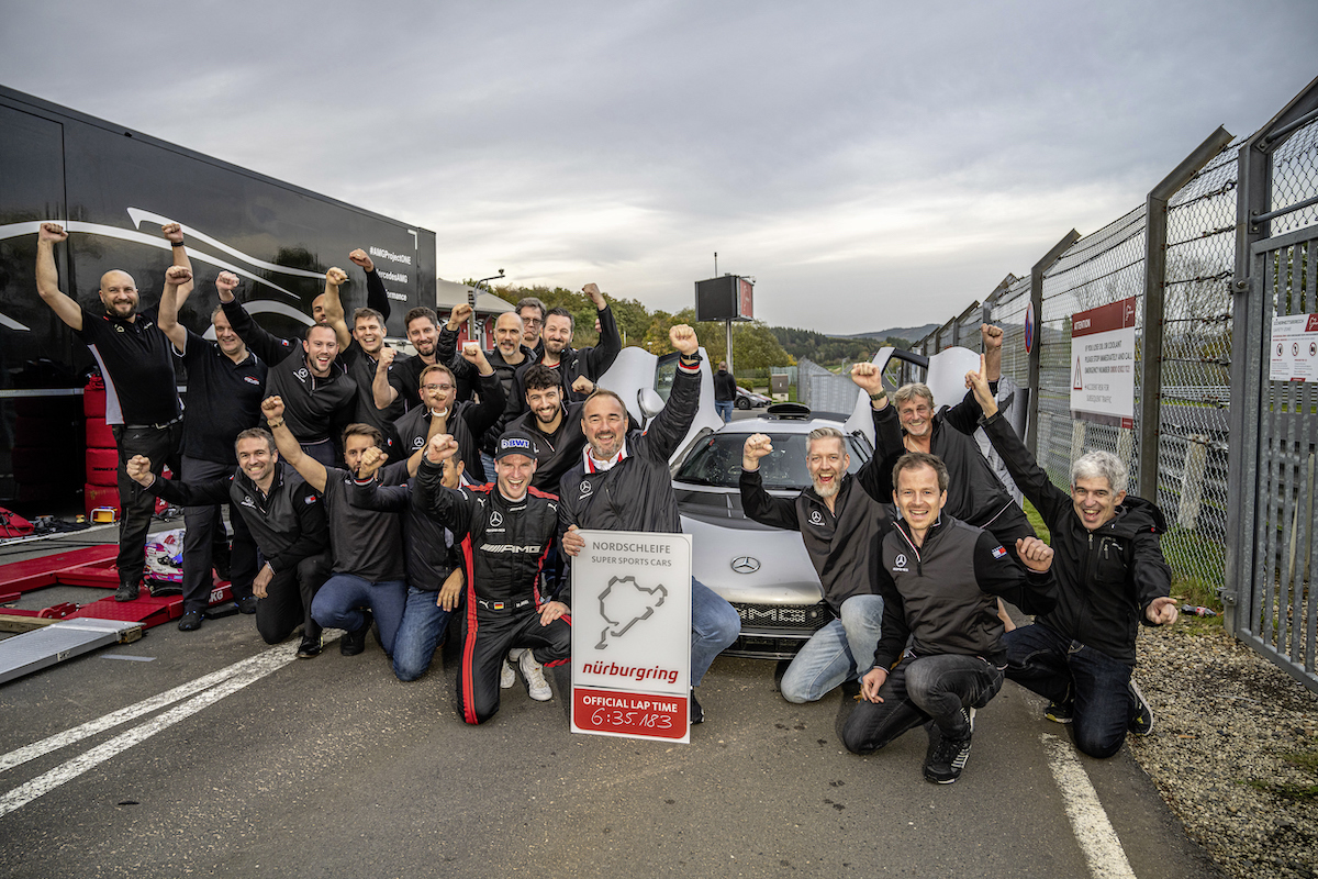 La Mercedes-AMG ONE batte tutti i record sul Nürburgring-Nordschleife La Mercedes-AMG ONE batte tutti i record sul Nürburgring-Nordschleife