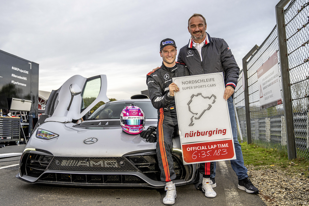 La Mercedes-AMG ONE batte tutti i record sul Nürburgring-Nordschleife La Mercedes-AMG ONE batte tutti i record sul Nürburgring-Nordschleife