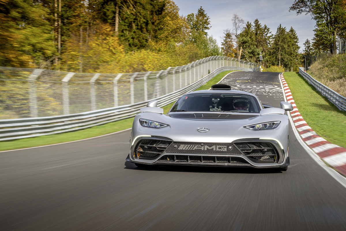 La Mercedes-AMG ONE batte tutti i record sul Nürburgring-Nordschleife La Mercedes-AMG ONE batte tutti i record sul Nürburgring-Nordschleife