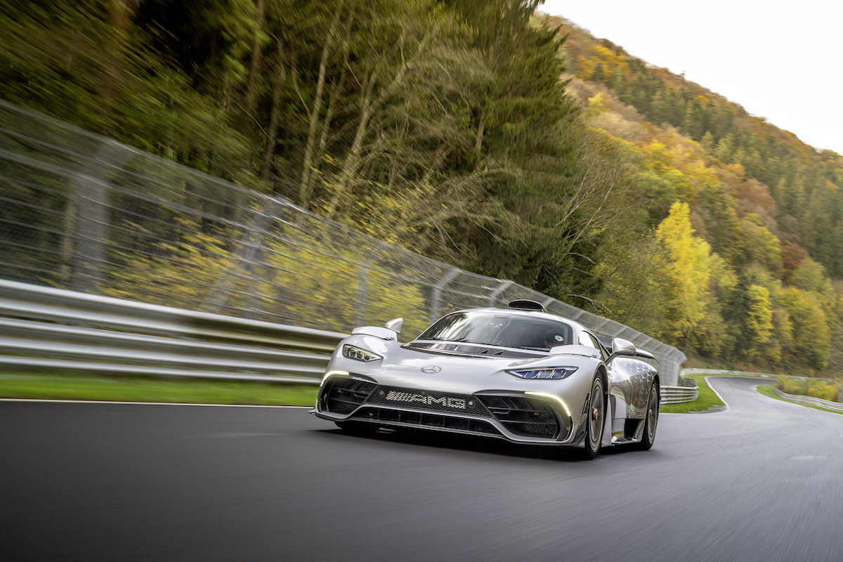 La Mercedes-AMG ONE batte tutti i record sul Nürburgring-Nordschleife La Mercedes-AMG ONE batte tutti i record sul Nürburgring-Nordschleife