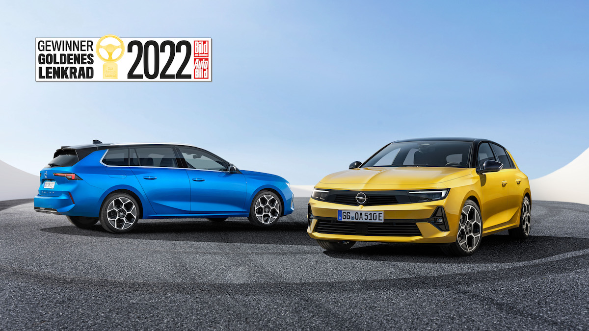 Nuova Opel Astra vince il “Volante d’oro 2022”