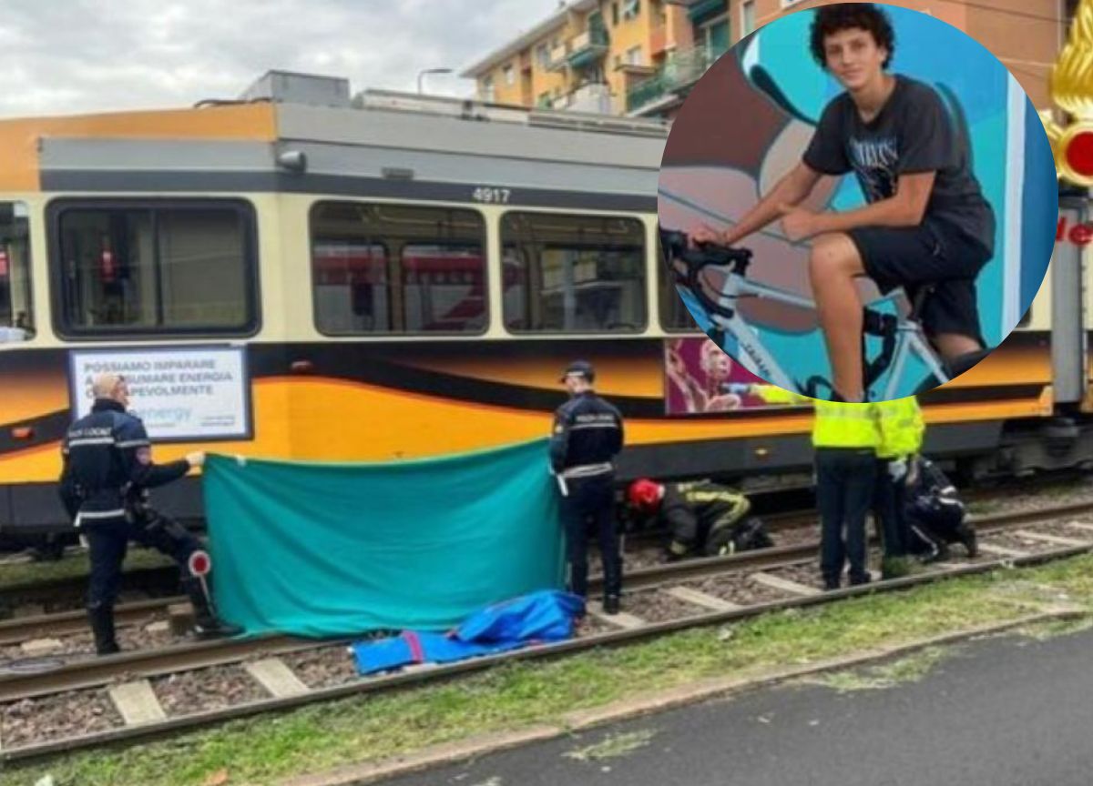 Milano ricorda Luca, 14enne travolto dal tram mentre andava a scuola Milano ricorda Luca, 14enne travolto dal tram mentre andava a scuola