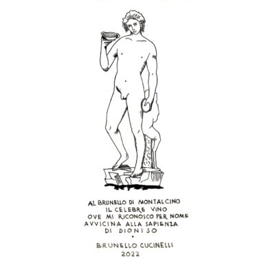 Brunello Cucinelli ‘firma’ la piastrella vendemmia 2022 del Brunello. Foto
