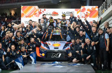 WRC, Neuville su Hyundai  si aggiudica il Rally del Giappone