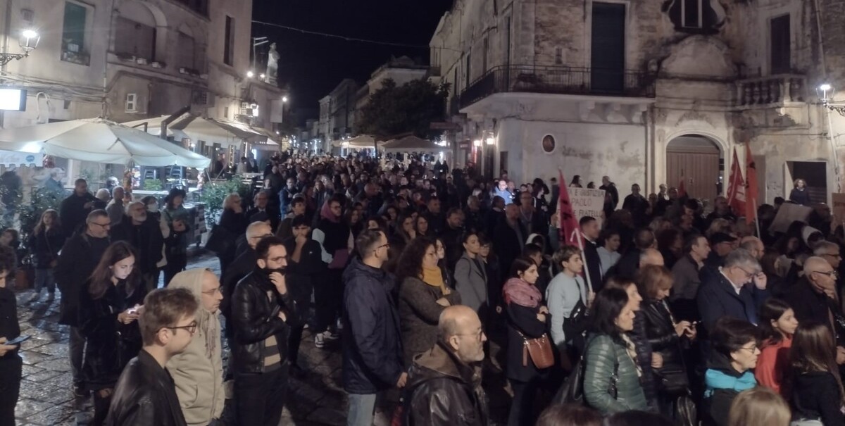 Omicidio Francavilla, la comunità in piazza per la legalità e la giustizia