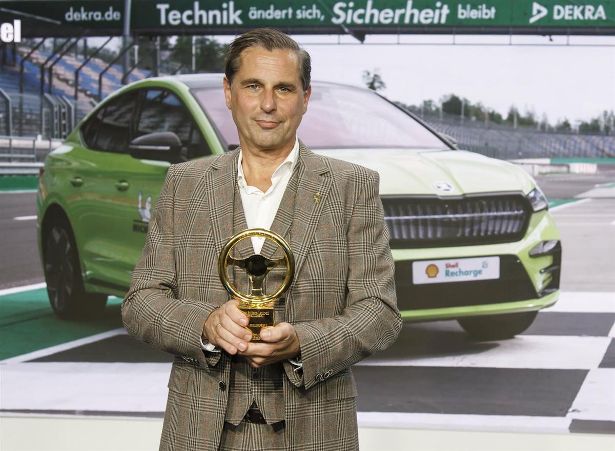 Skoda Enyaq Coupé RS iV si aggiudica il Volante d’Oro