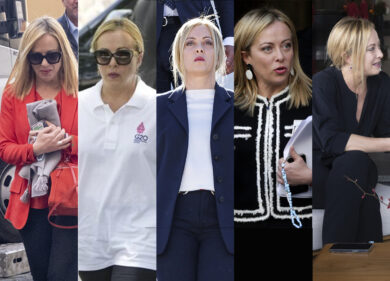 Il look di Giorgia Meloni e le femministe: nel mirino il “tailleur del potere”