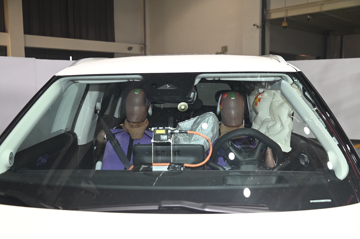 Smart #1 si aggiudica le cinque stelle Euro NCAP (Video)