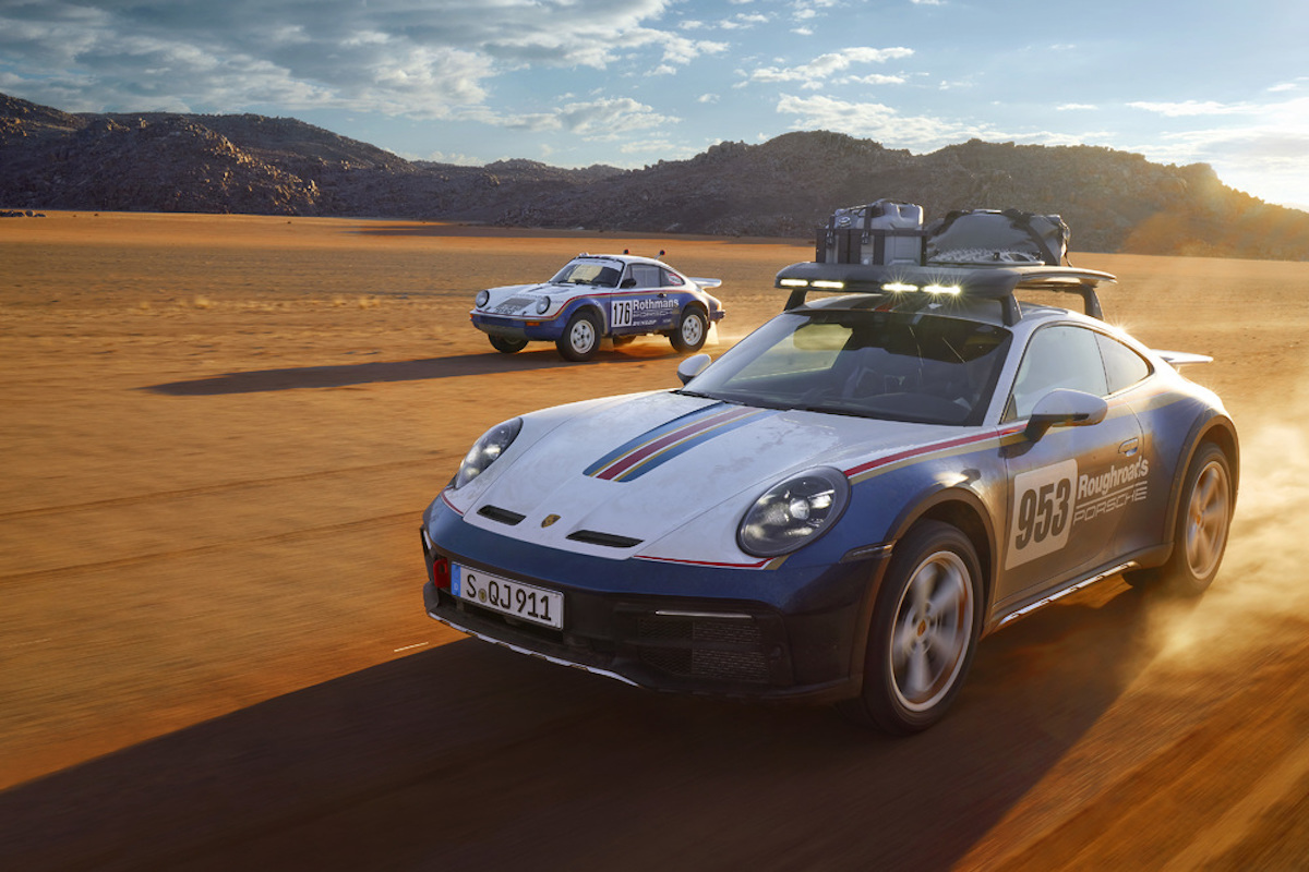 La nuova Porsche 911 Dakar debutta al Los Angeles Auto Show La nuova Porsche 911 Dakar debutta al Los Angeles Auto Show