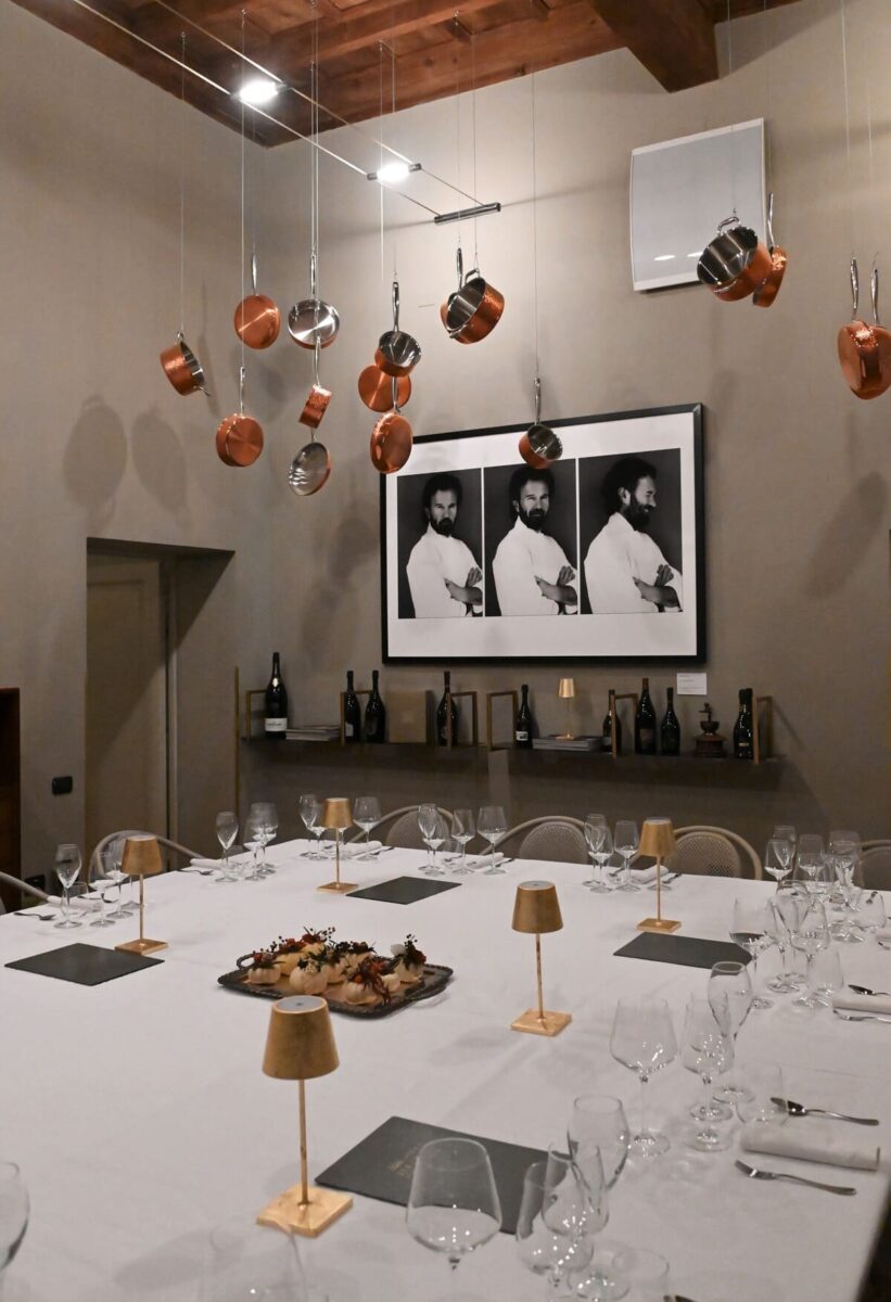 Gianfranco Vissani una cena stellata a Villa Terzaghi