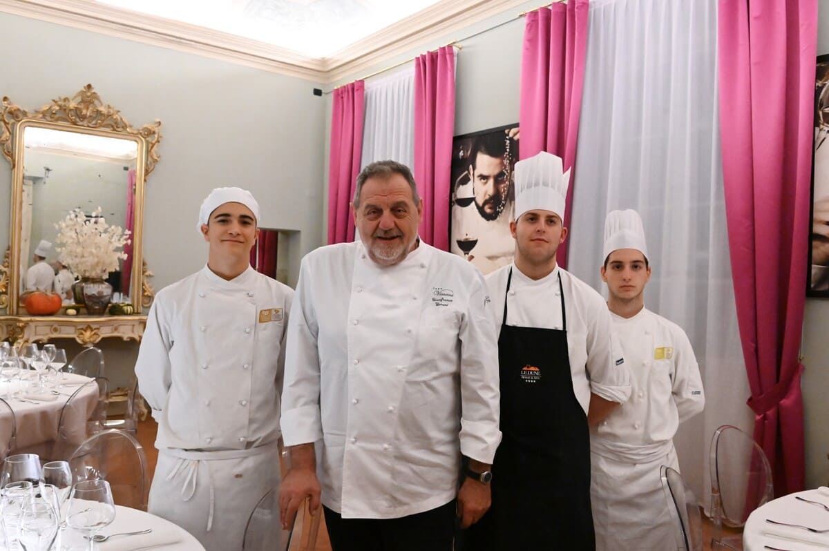 Gianfranco Vissani una cena stellata a Villa Terzaghi