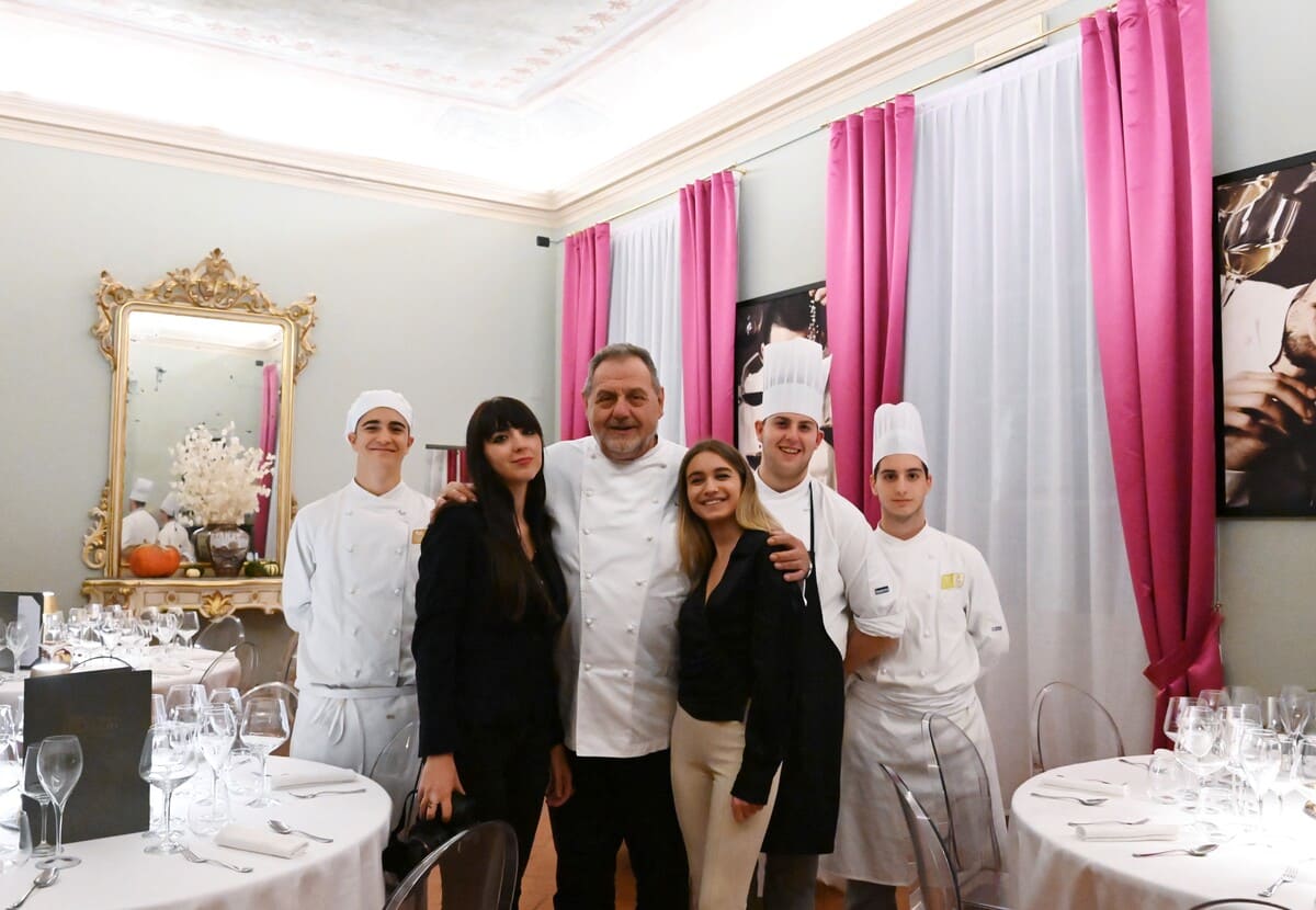 Gianfranco Vissani una cena stellata a Villa Terzaghi