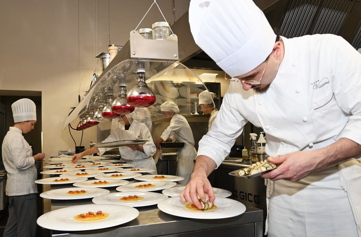 Gianfranco Vissani una cena stellata a Villa Terzaghi