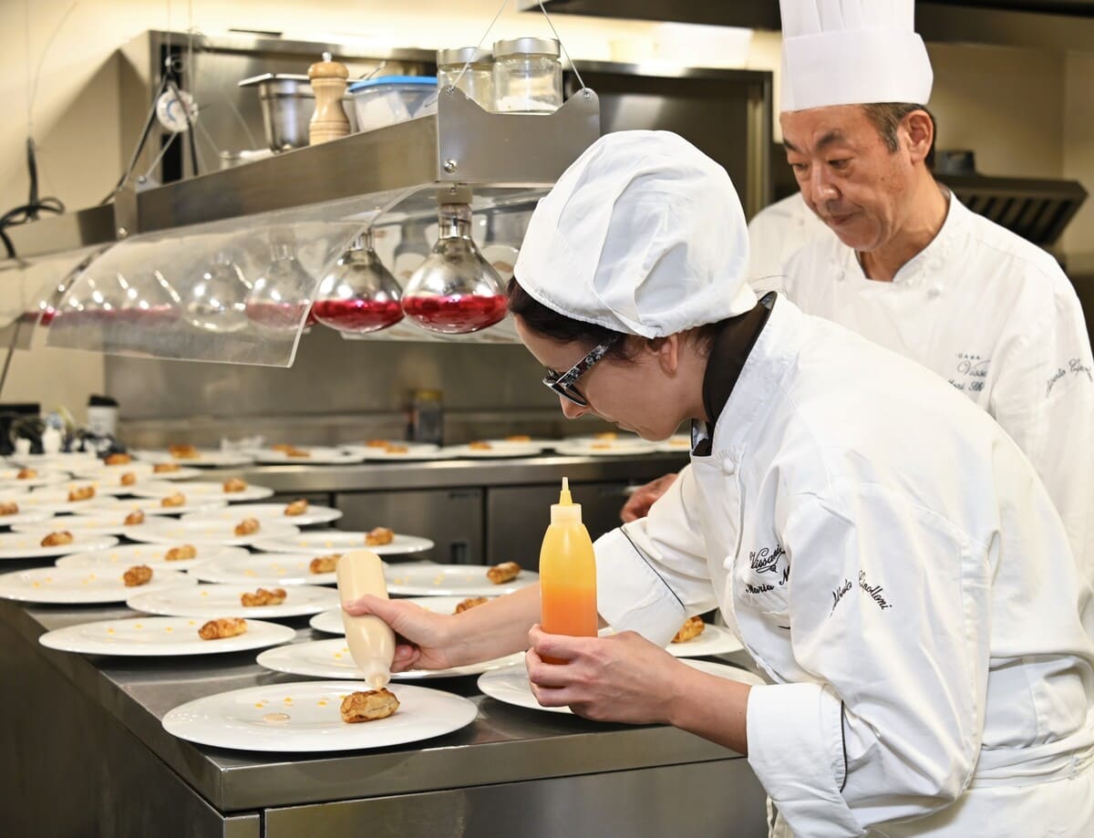 Gianfranco Vissani una cena stellata a Villa Terzaghi