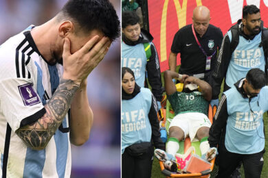 Qatar 2022, Argentina e Messi lacrime Mondiali. Al-Shahrani infortunio choc