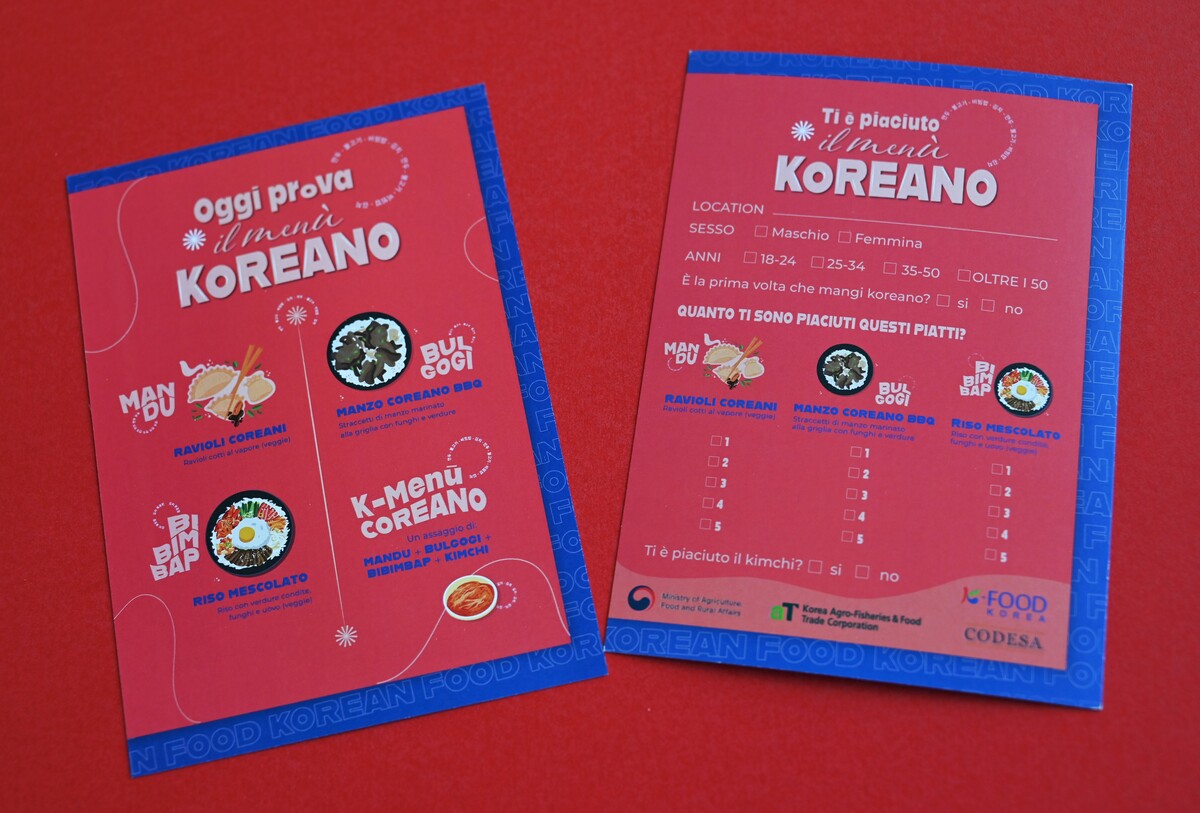 Menù coreano a Casa Milan Bistrot Menù coreano a Casa Milan Bistrot