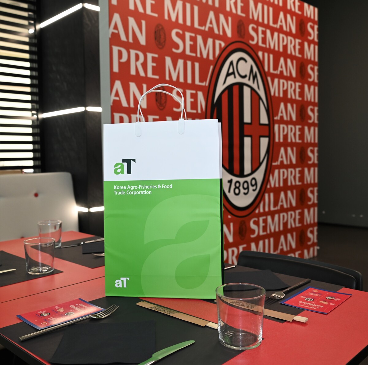 Menù coreano a Casa Milan Bistrot Menù coreano a Casa Milan Bistrot